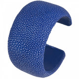 Thompson Luxury Armreif Rochenleder - Exclusiv Blau
