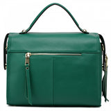 Thompson Luxury Bags "Gloria" Fringe-Satchel Lederhandtasche