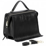 Thompson Luxury Bags "Gloria" Fringe-Satchel Lederhandtasche
