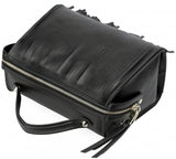 Thompson Luxury Bags "Gloria" Fringe-Satchel Lederhandtasche