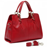 Thompson Luxury Bags "Melissa" Rhombus-Leder-Handtasche