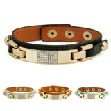 Thompson Luxury "Indira" Lederarmband