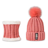 Thompson Luxury "Petra" Mütze mit Rundschal