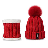 Thompson Luxury "Petra" Mütze mit Rundschal