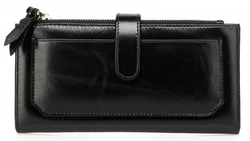 Thompson Luxury „Emma” – Leder Geldbörse im Clutch-Design