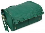 Thompson Luxury Bags "Gloria" Fringe-Satchel Lederhandtasche