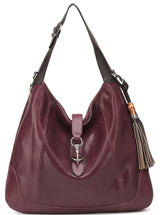 Thompson Luxury Bags "Karla" Schulter-Hobo-Bag Leder Snake-Prägung