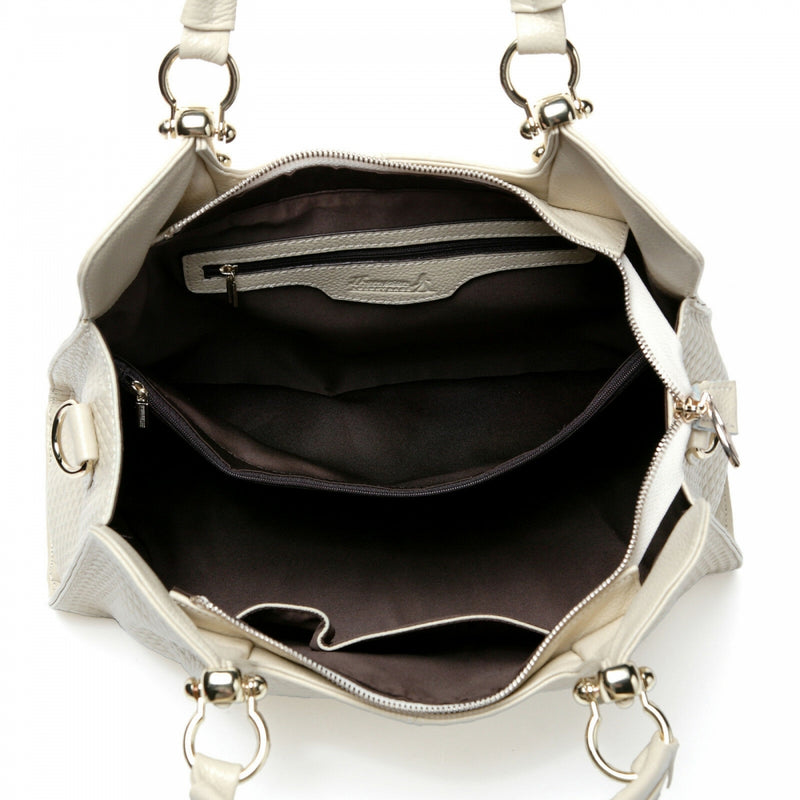 Thompson Luxury Bags "Melissa" Rhombus-Leder-Handtasche