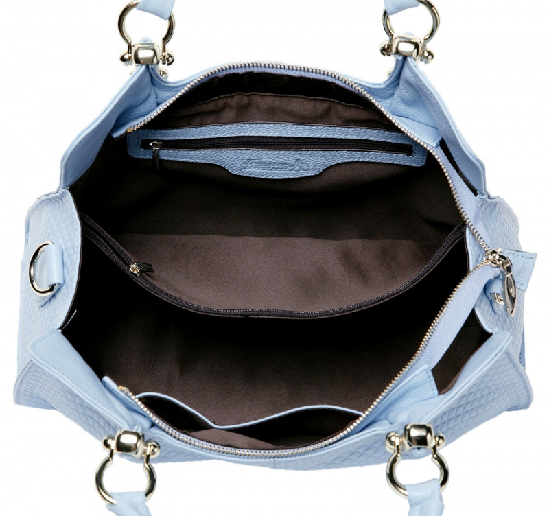 Thompson Luxury Bags "Melissa" Rhombus-Leder-Handtasche