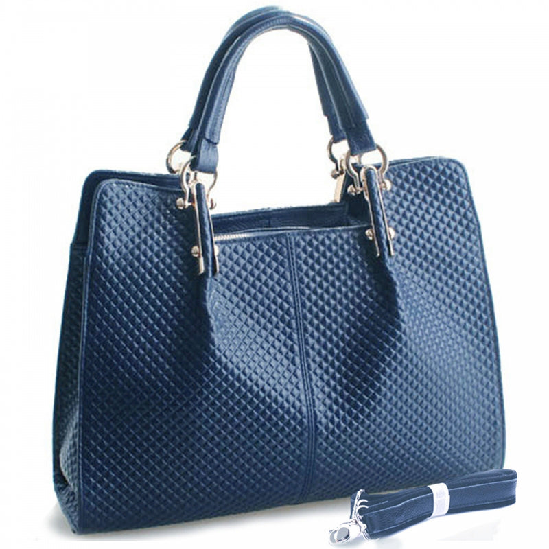 Thompson Luxury Bags "Melissa" Rhombus-Leder-Handtasche
