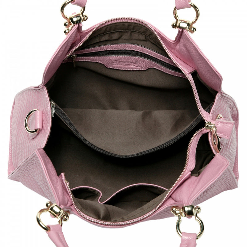 Thompson Luxury Bags "Melissa" Rhombus-Leder-Handtasche