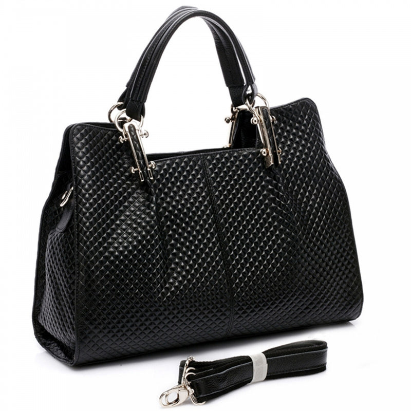Thompson Luxury Bags "Melissa" Rhombus-Leder-Handtasche