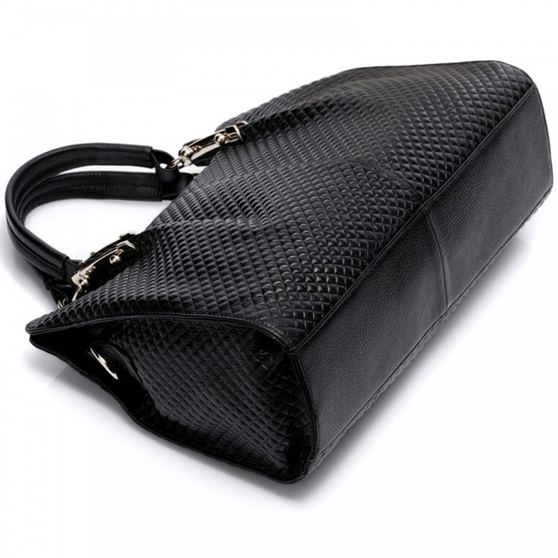 Thompson Luxury Bags "Melissa" Rhombus-Leder-Handtasche