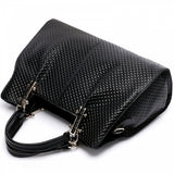 Thompson Luxury Bags "Melissa" Rhombus-Leder-Handtasche