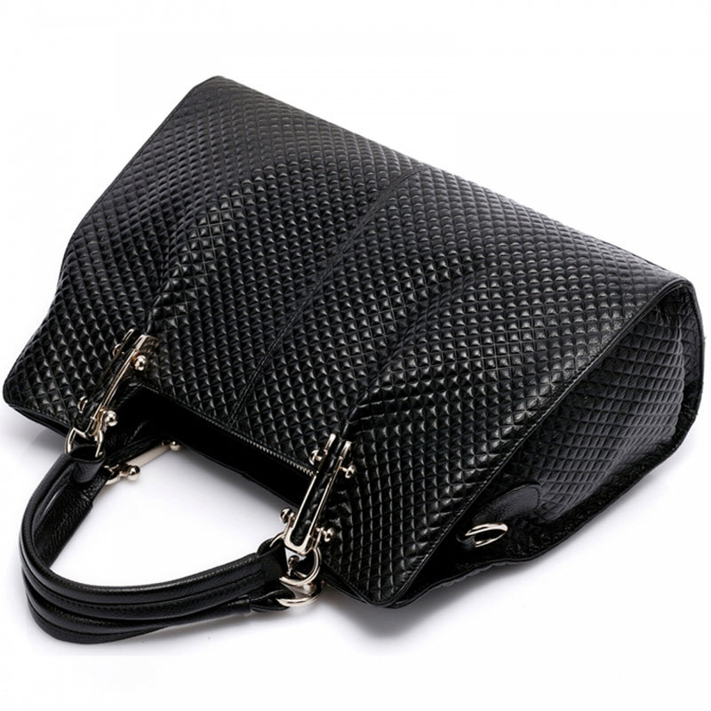 Thompson Luxury Bags "Melissa" Rhombus-Leder-Handtasche