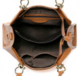 Thompson Luxury Bags "Melissa" Rhombus-Leder-Handtasche