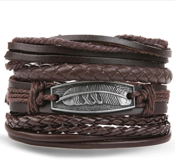 Thompson Luxury Kunstleder-Armband “Ray”